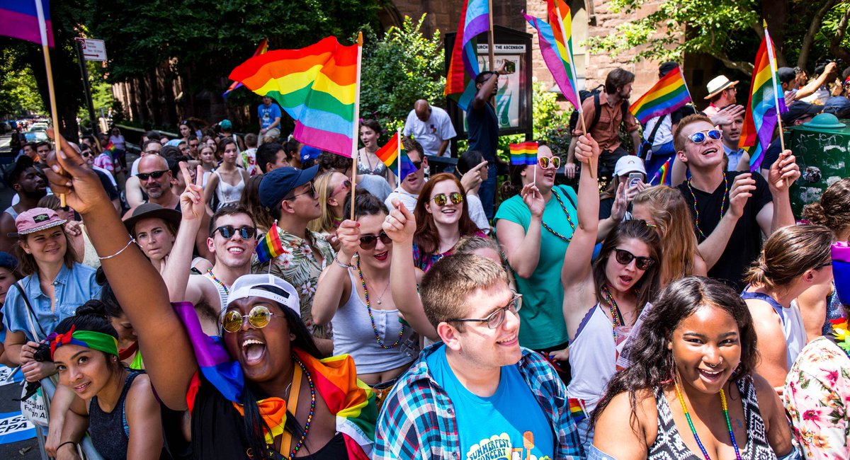 The march on june 27 will be mostly virtual. Photos: NYC's Massive LGBTQ Pride Parade Mixes Party And Protest - Gothamist