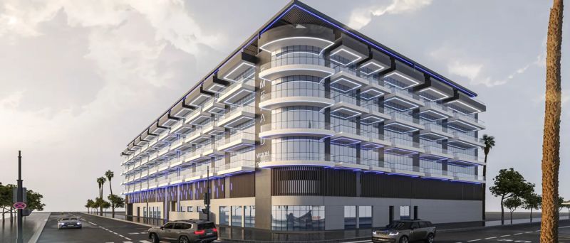 Emerald Vision Tower Propsearch Ae - Minimal Background Collection - 8K Quality