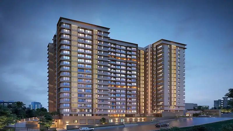 K Raheja Corp Projects - Modern Gradient Background - Full HD