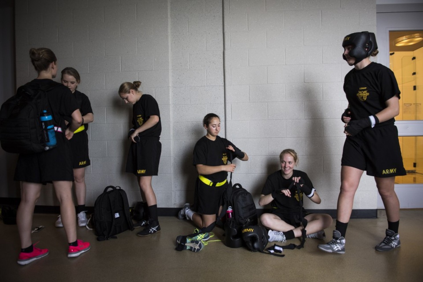boxing point west female cadets making sofrep