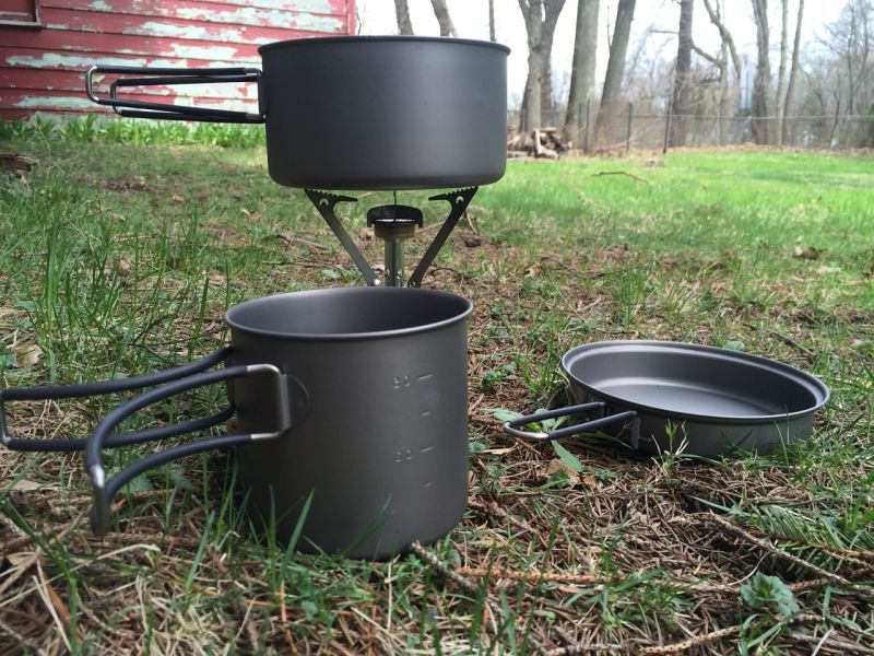 TITANER Titanium Camping Pots First look SOFREP
