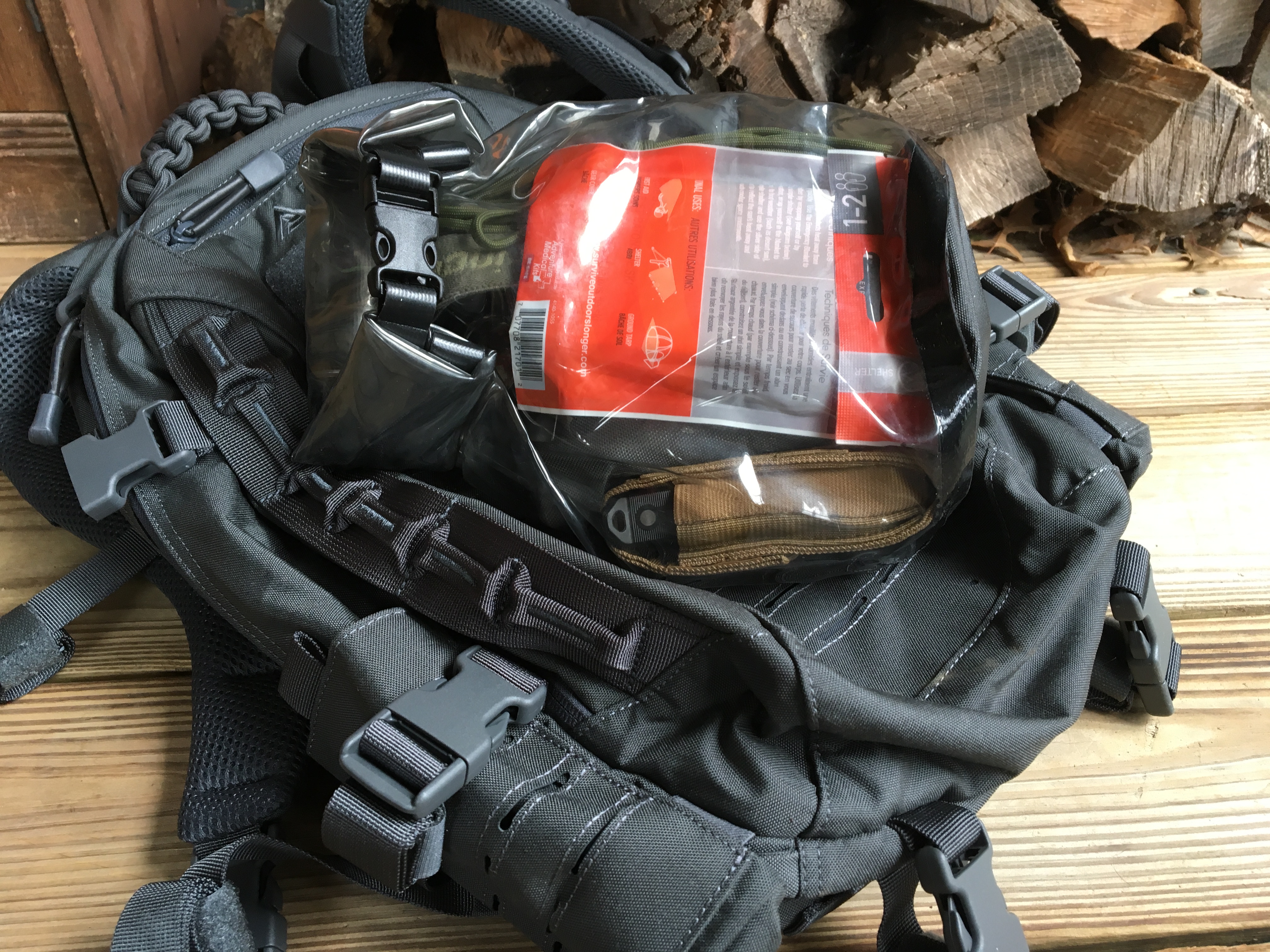 turn bag into backpack