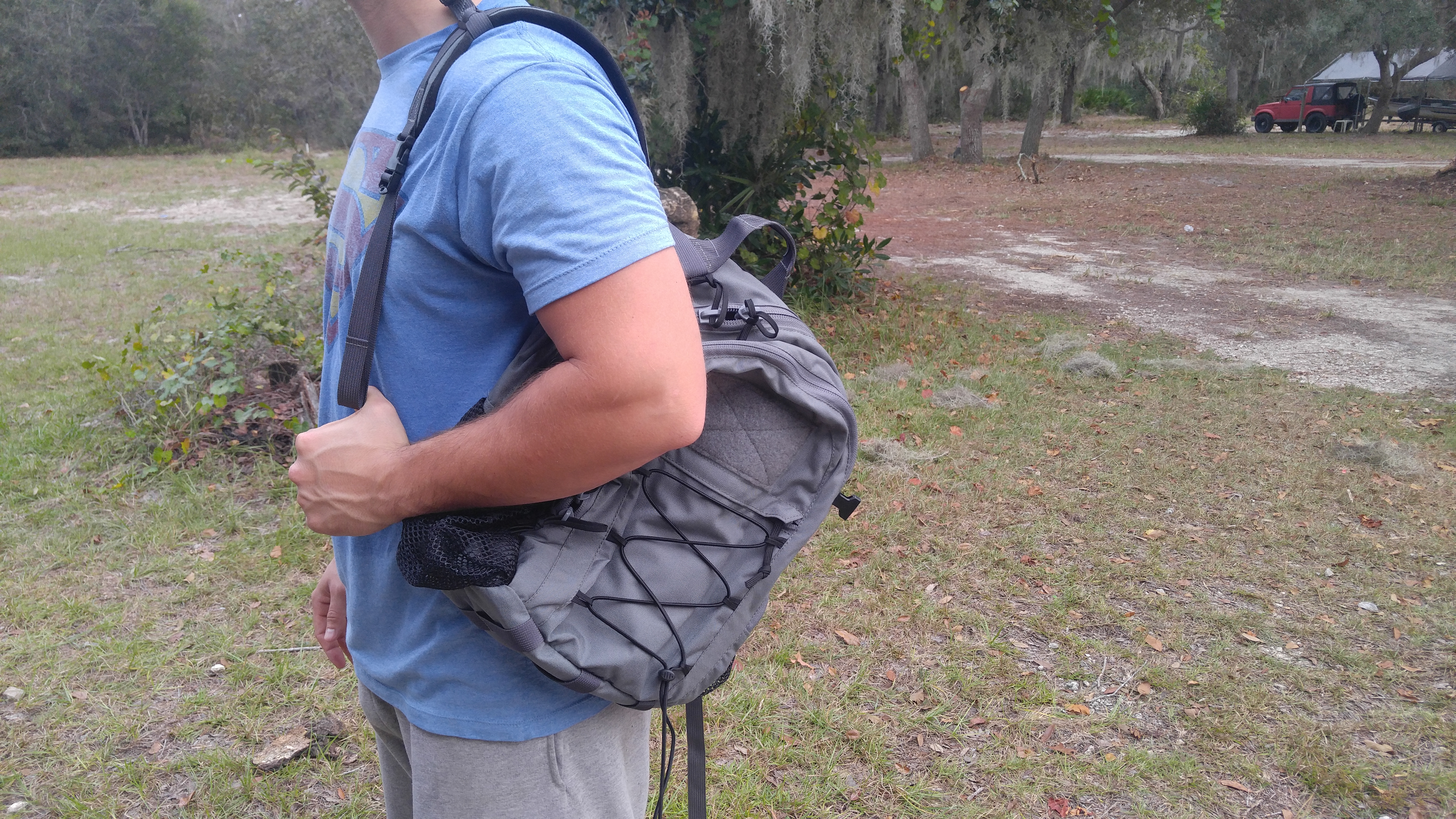 the row drawstring pouch