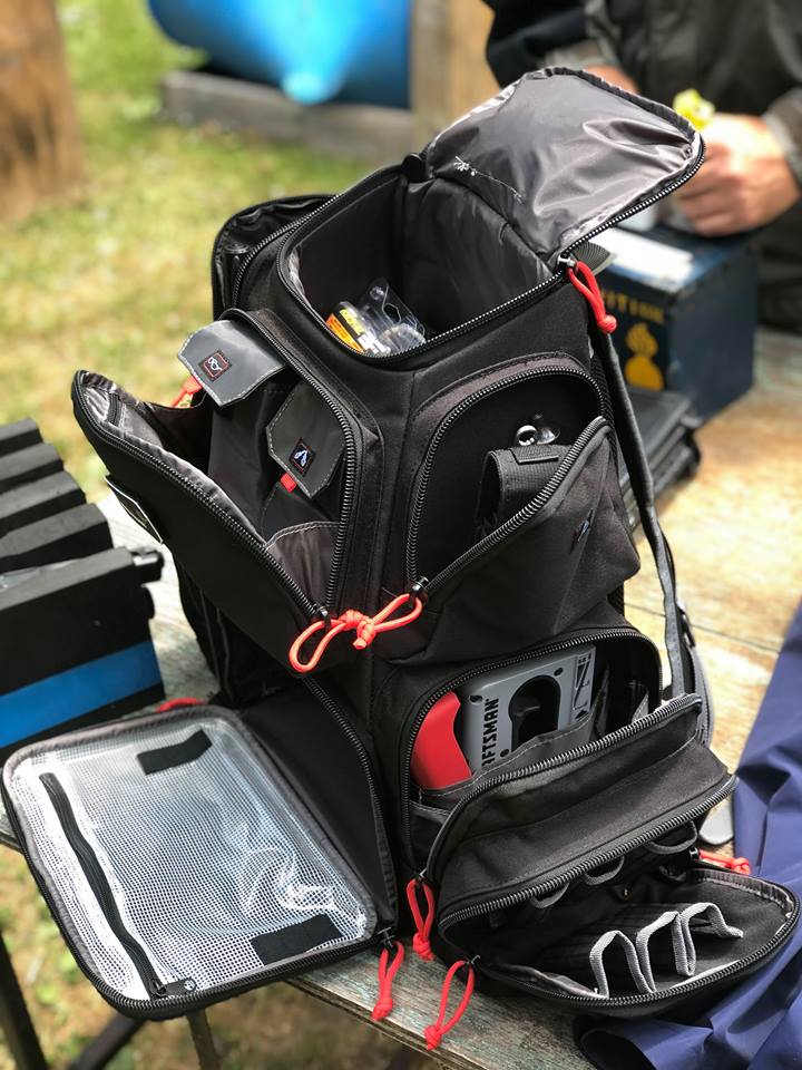 gps wild about shooting backpack