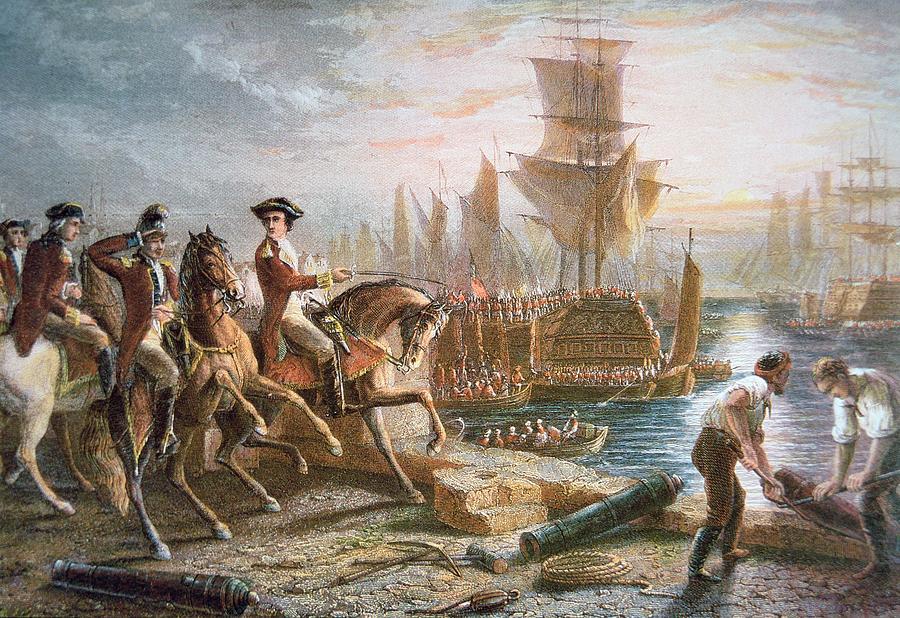 American revolutionaries begin the Siege of Boston