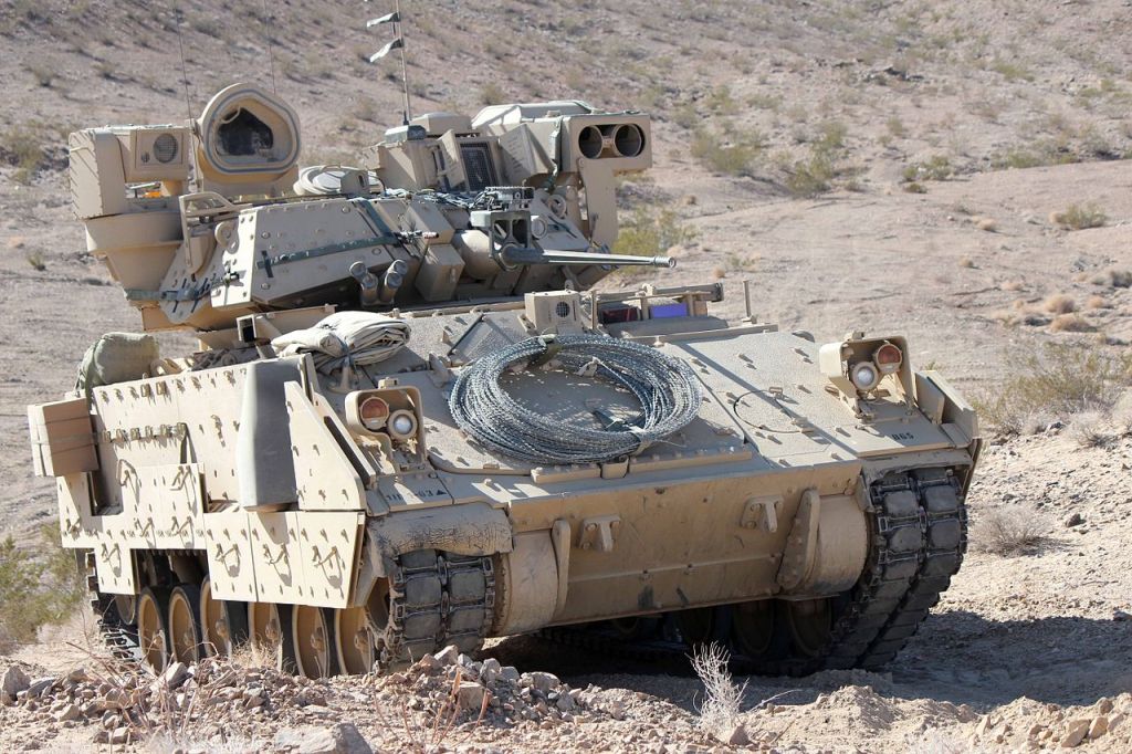 Alwyn Cashe Medal of Honor. Cashe's M2 Bradley in Iraq was hit by an IED. 