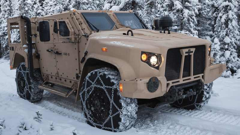 Oshkosh JLTV, General Purpose configuration (Image source: Wikimedia Commons)