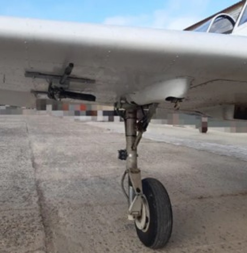 Shotgun under wing