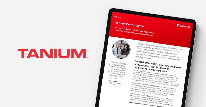 Tanium Engage Data Sheet Tanium - High Quality Minimal Art - High Resolution