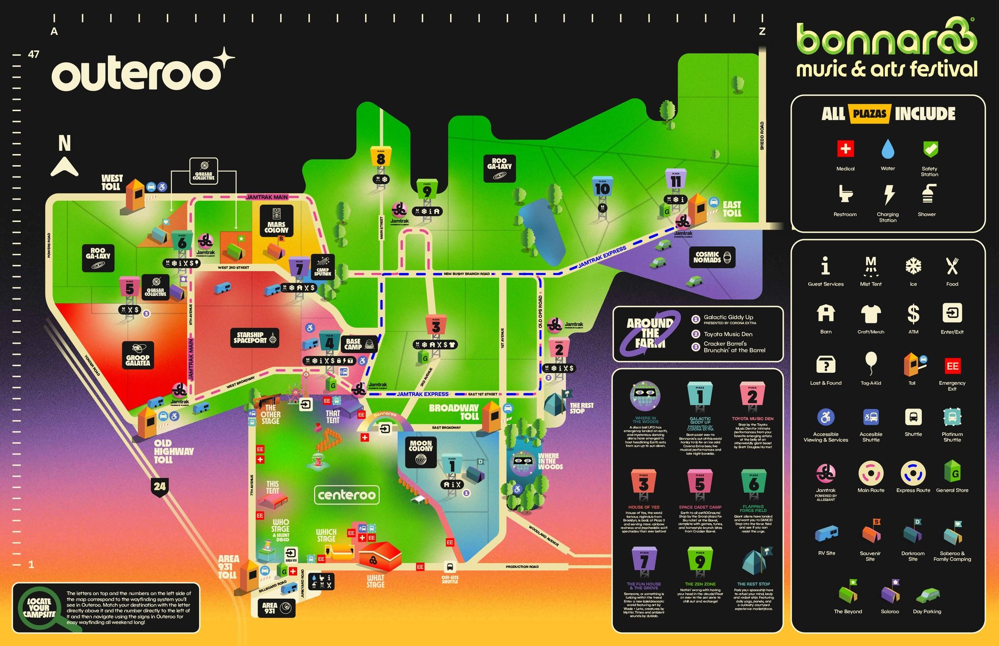 Bonnaroo 2023 Festival Maps Released That Festival Site Bonnaroo 2023 Festival Map Campgrounds E7d1c5e637 