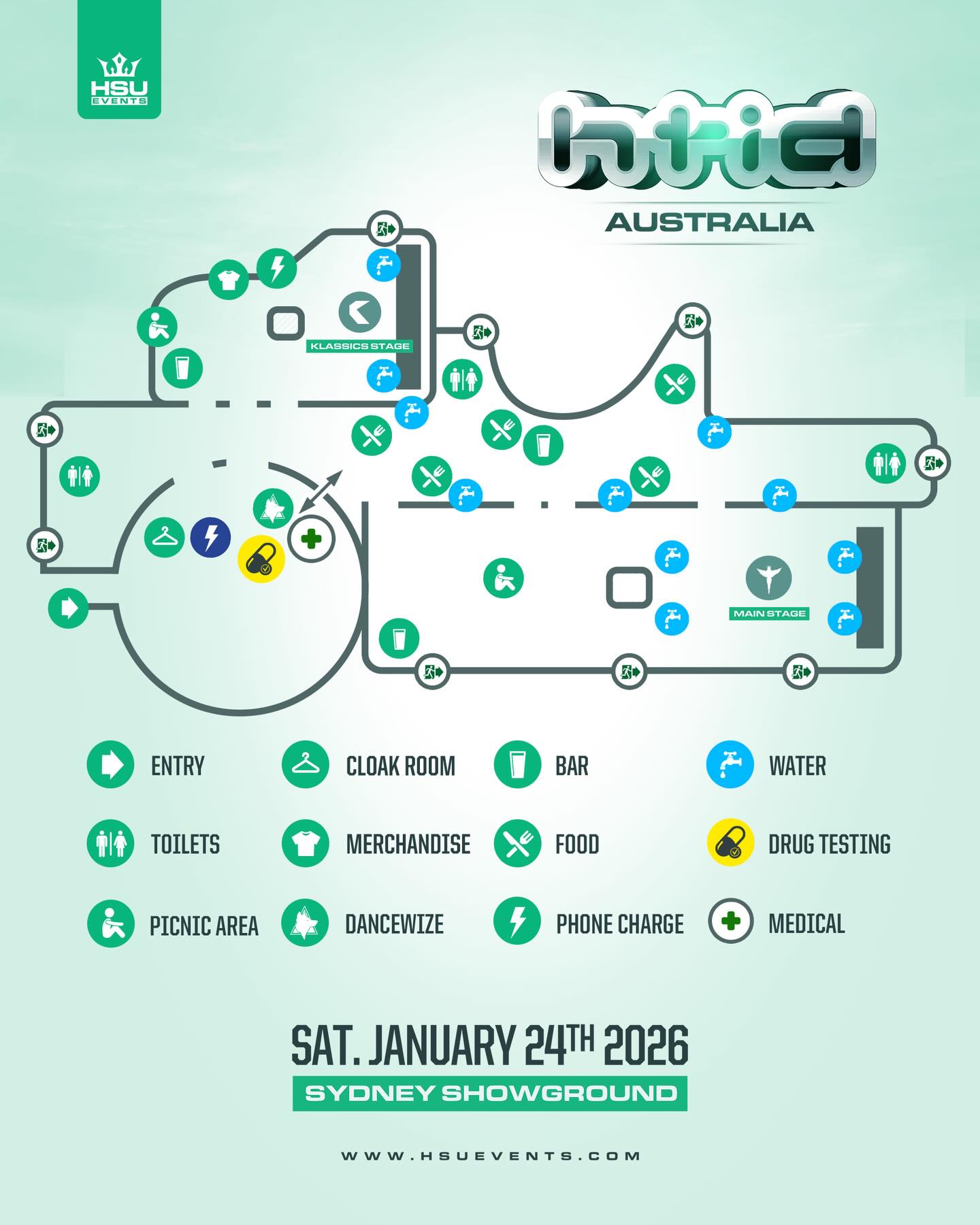 HTID Australia 2026 Set Times And Site Map Now Available That HTID Australia 2026 Festival Map 72633ea691 