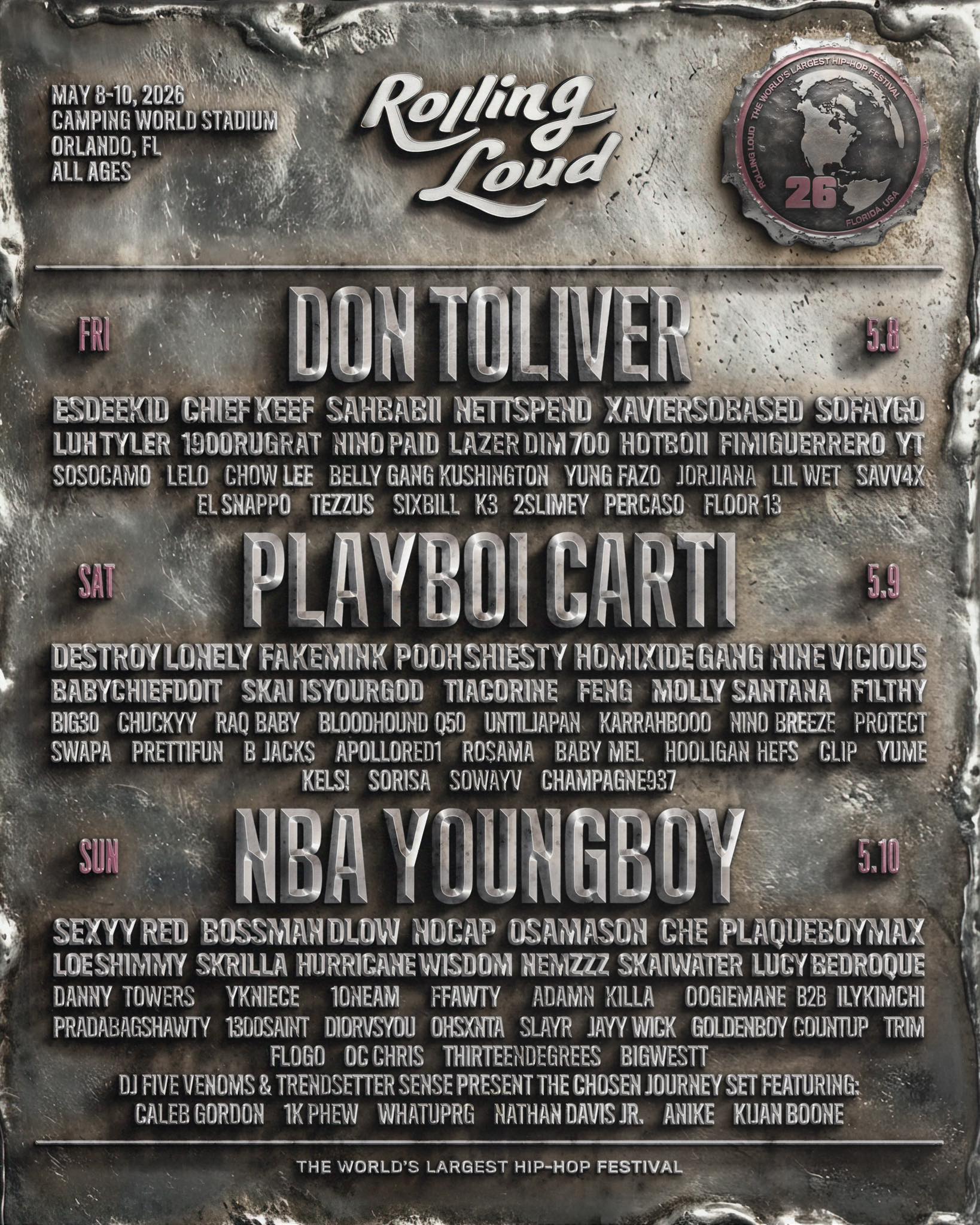 Playboi Carti NBA YoungBoy And Don Toliver To Headline Rolling Loud Rolling Loud USA 2026 Lineup 9a64a235c8 