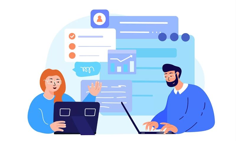 Reflective Coaching Conversation Framework Vosaic - Gradient Photo Collection - Full HD Quality