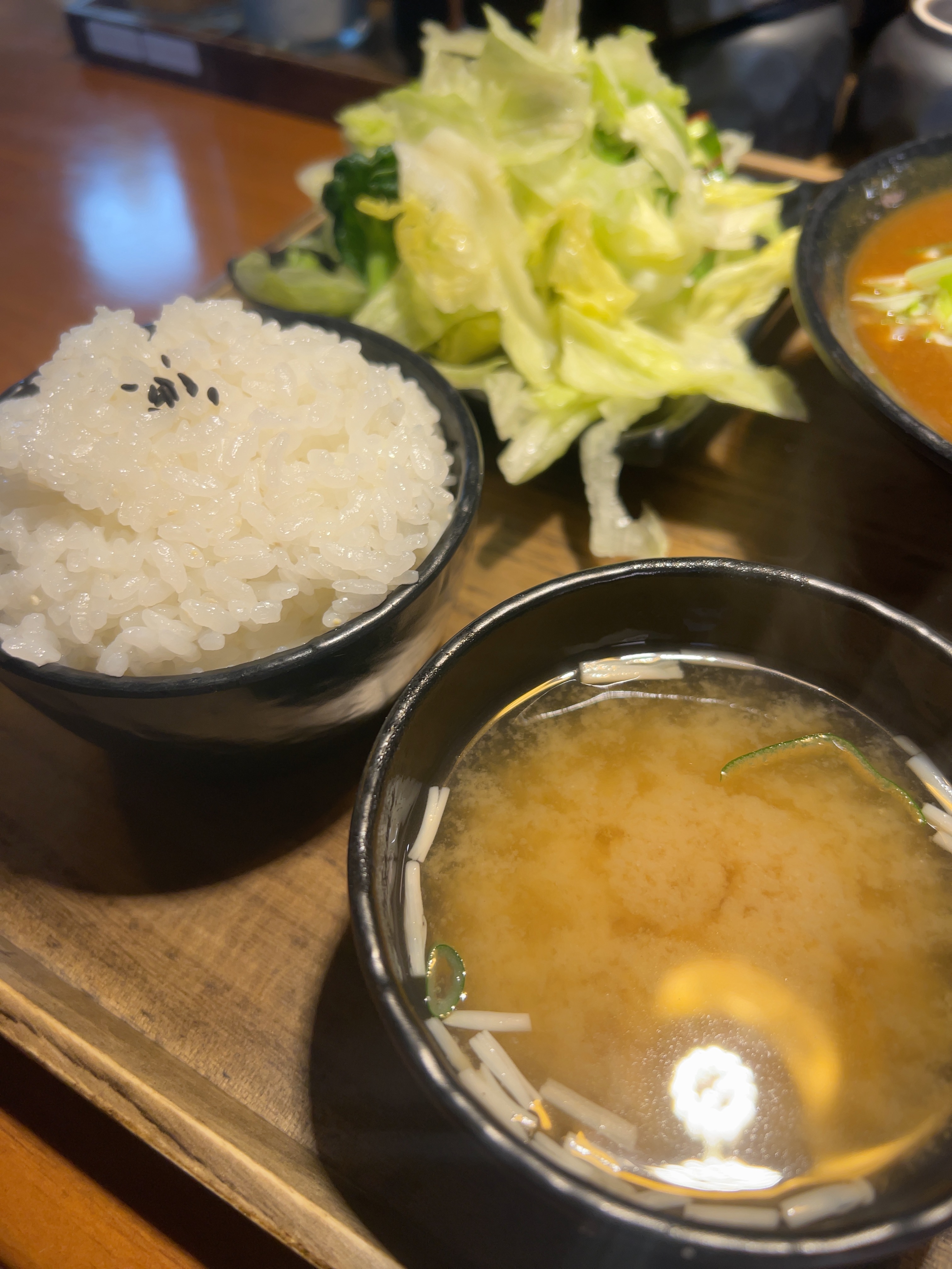 밥이... 너무맛있어요