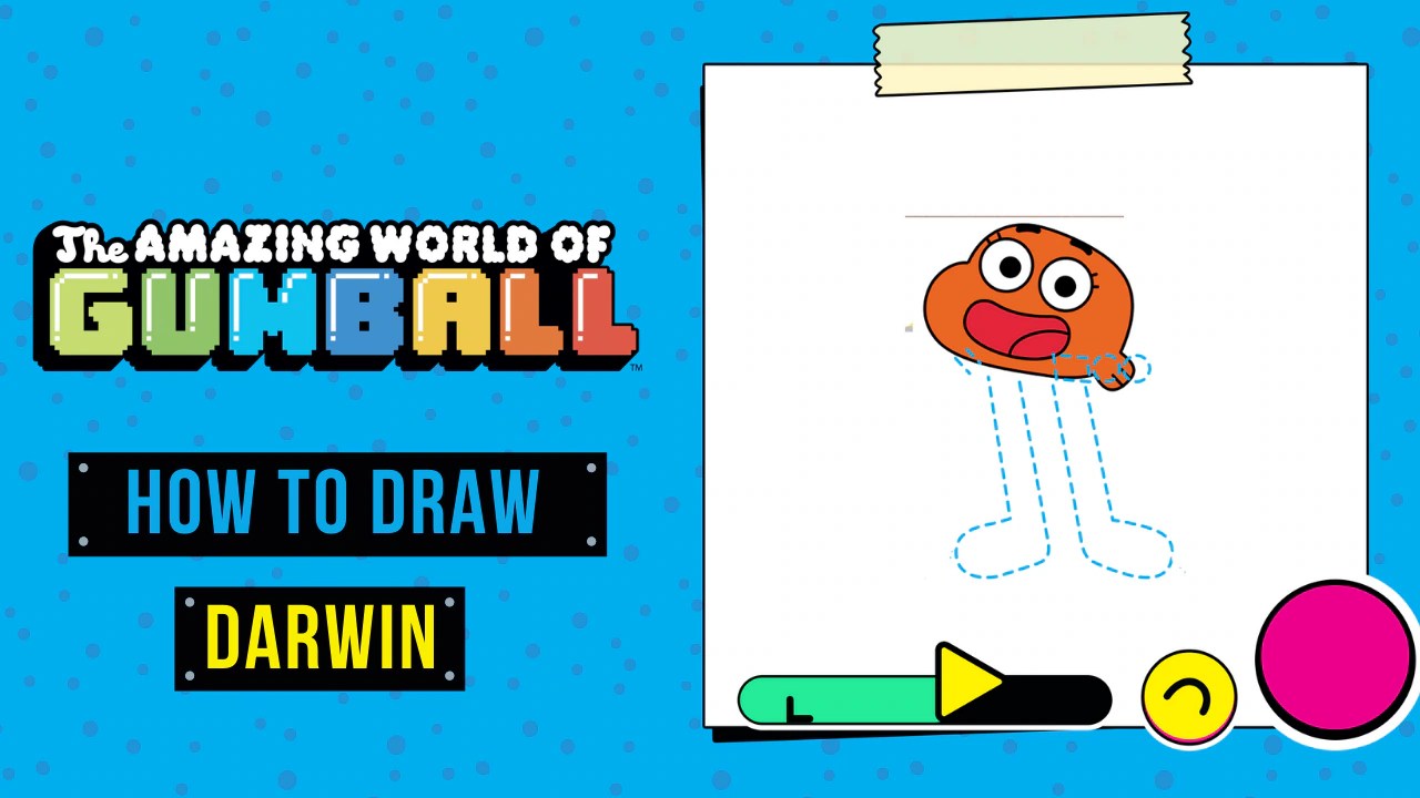 Gumball watterson richard watterson drawing cartoon network the amazing world of gumball season 1, gumball gumball, cartoon network, amazing world of . How To Draw Darwin Best Free Online Games Cartoon Network