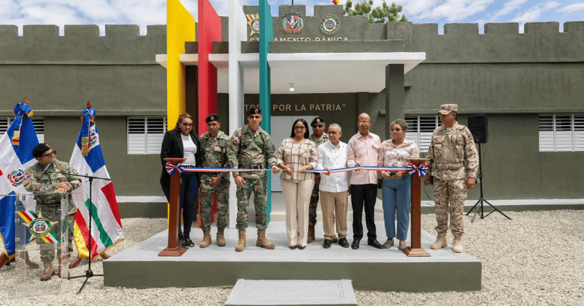 Ejército entrega remodelado puesto militar Aniceto Martínez en Hondo Valle