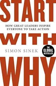 Book Cover: Start with the Why by Somon Sinek