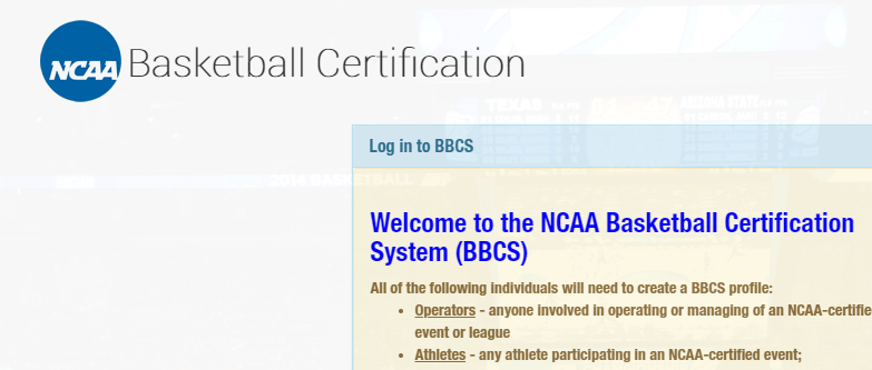 Want to Play in A Basketball Certified Event?