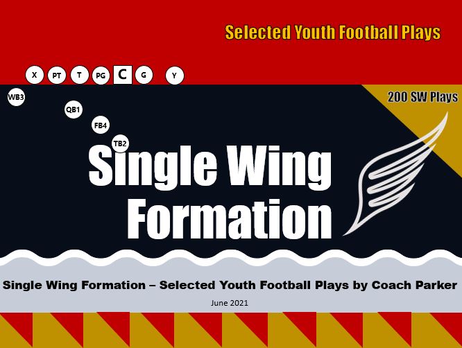 Best Single Wing Youth Football Playbook Resource 200 Plays