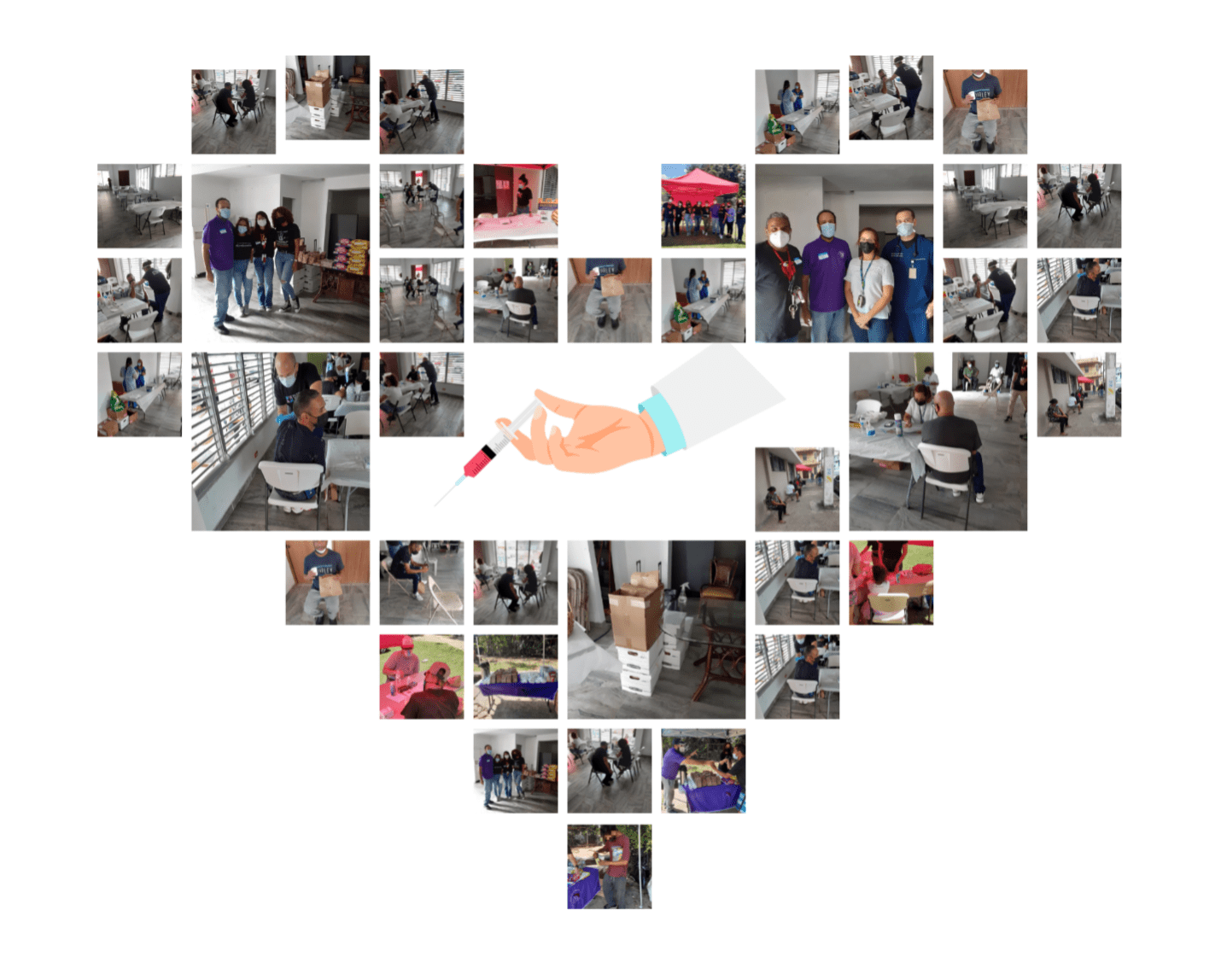 Read more about the article Vacunación masiva con Estancia Corazón y el Departamento de Salud