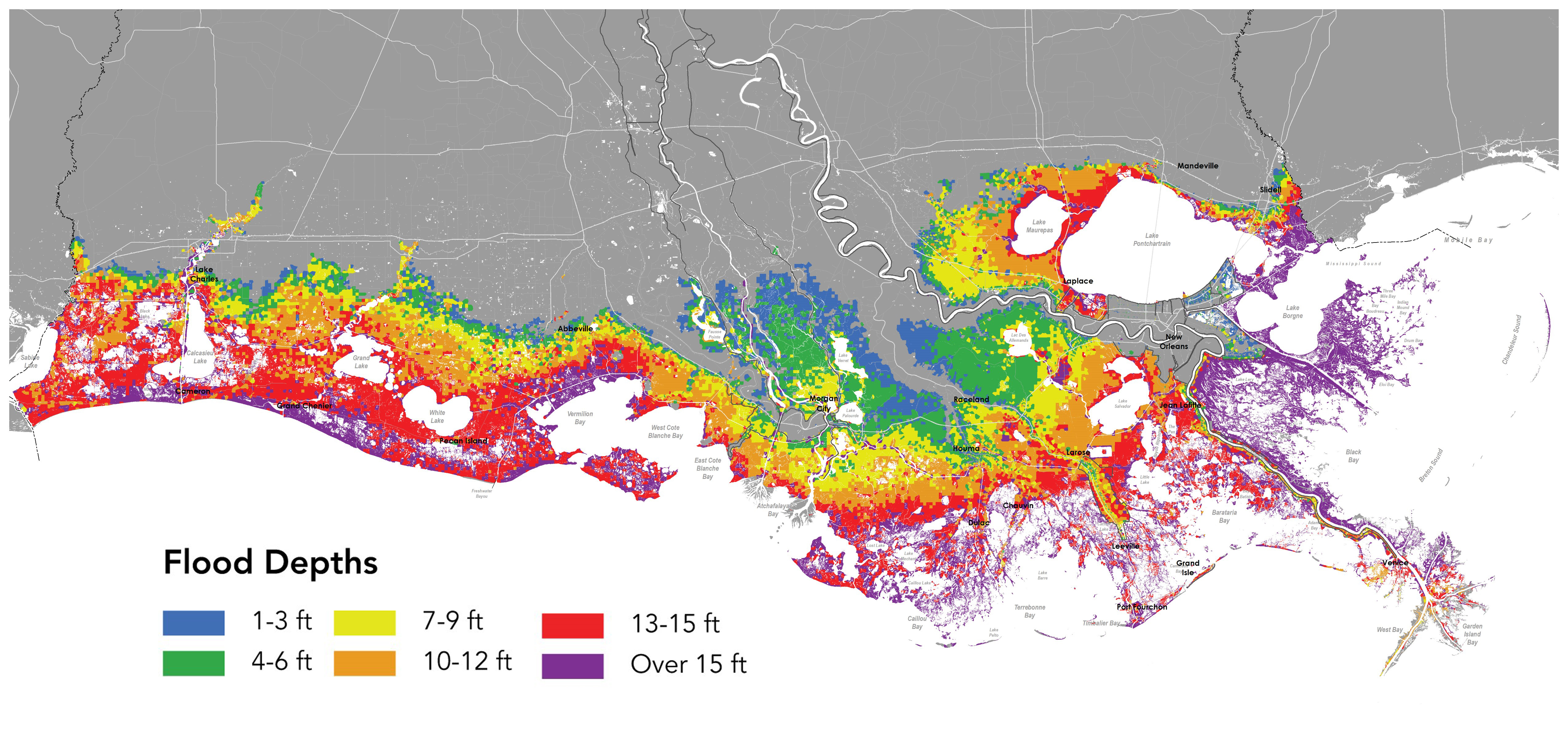 New Flood Zones In Louisiana Flood Protection Know Your Flood Hazard Map 