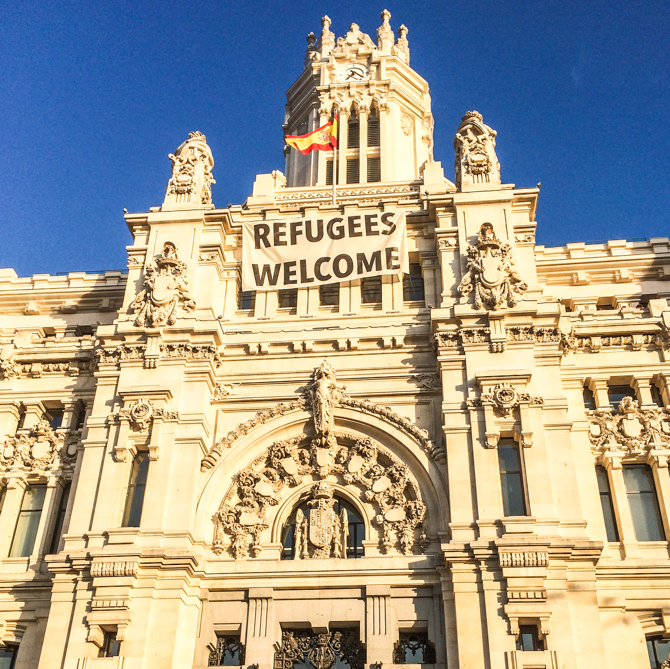 Ayuntamiento de Madrid, Spain. Dawn Page / CoastsideSlacking