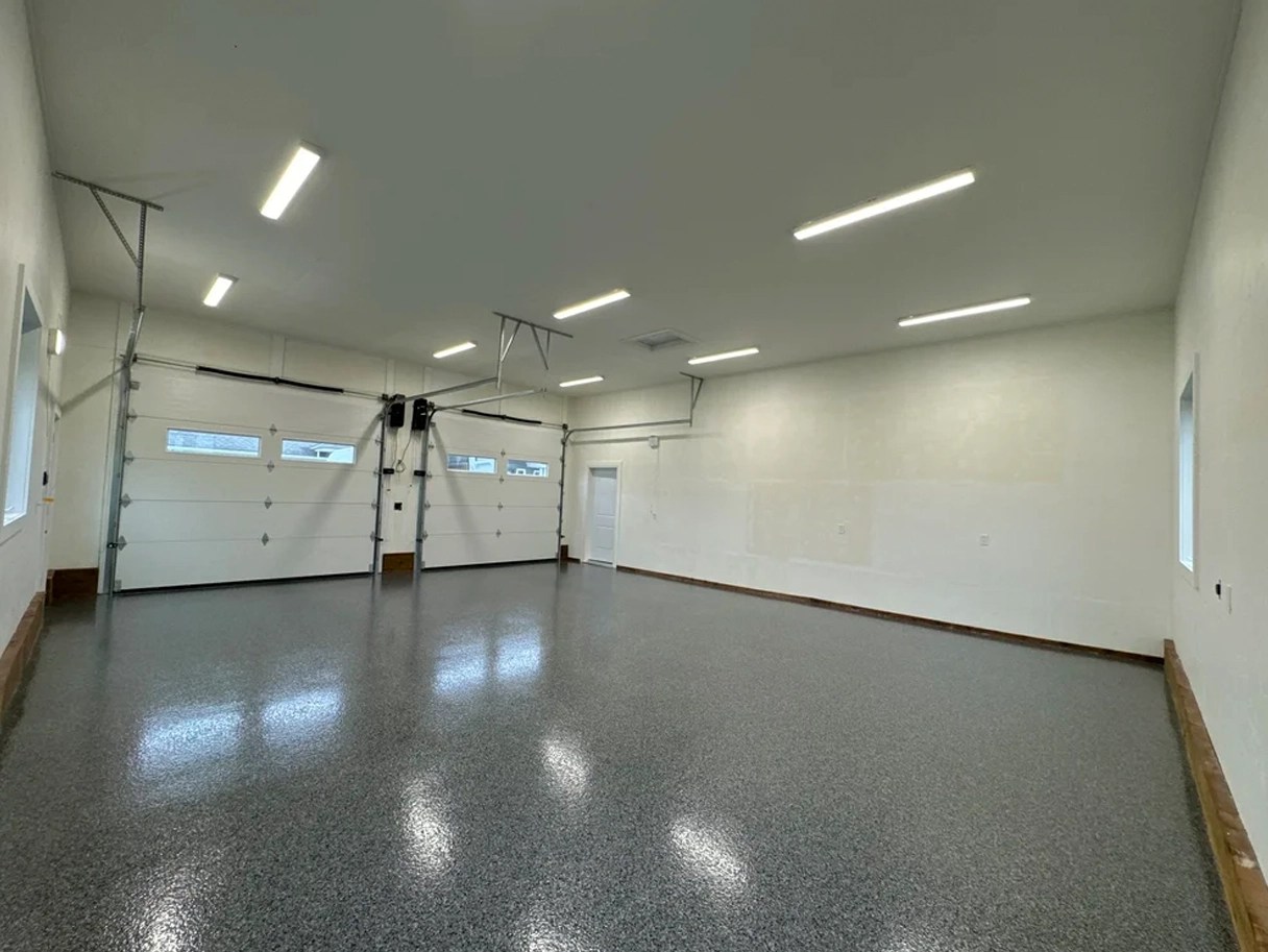 Garage epoxy flooring