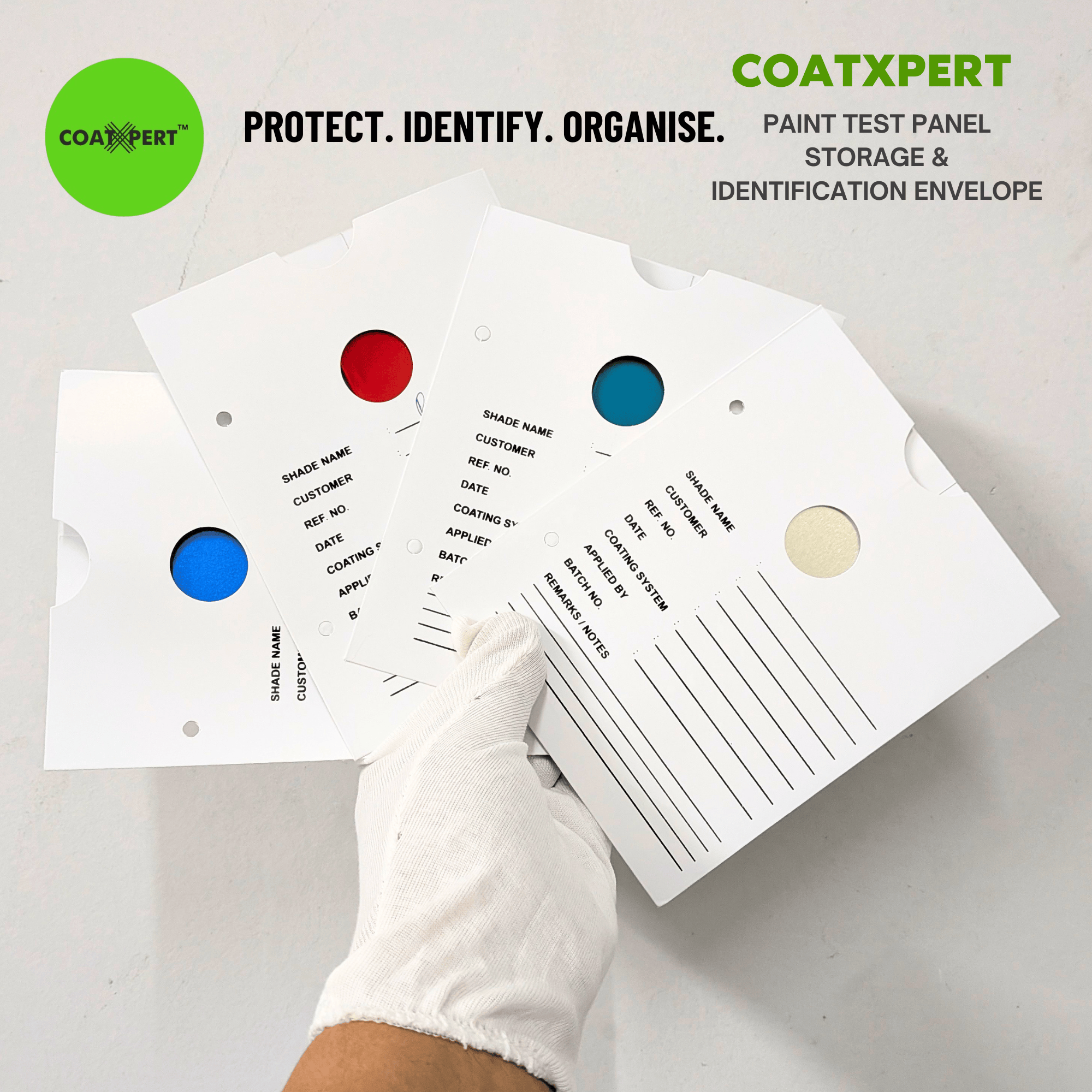 paint-test-panel-storage-identification-paper-envelope