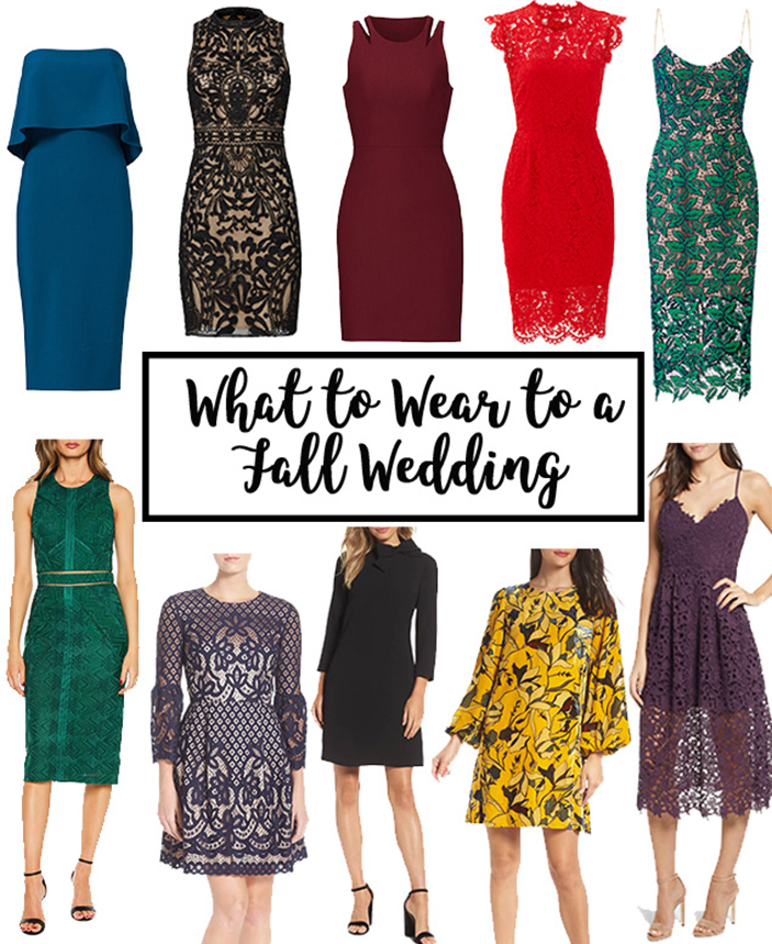 What To Wear To A Fall Wedding Cobalt Chronicles