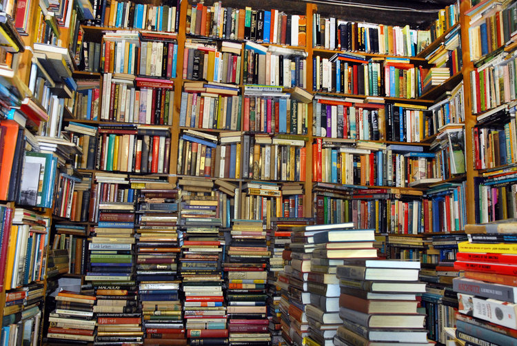 In The Stacks – (accidental poetry)
