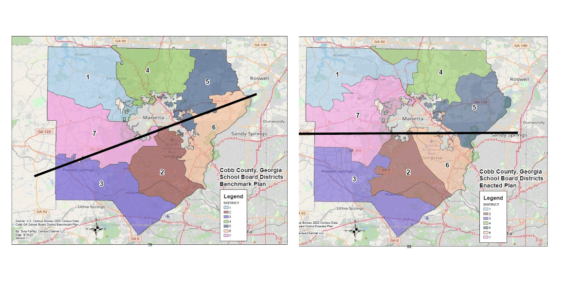 Cobb County Commission District Map East Cobb Schools EastCobb Com District Maps 