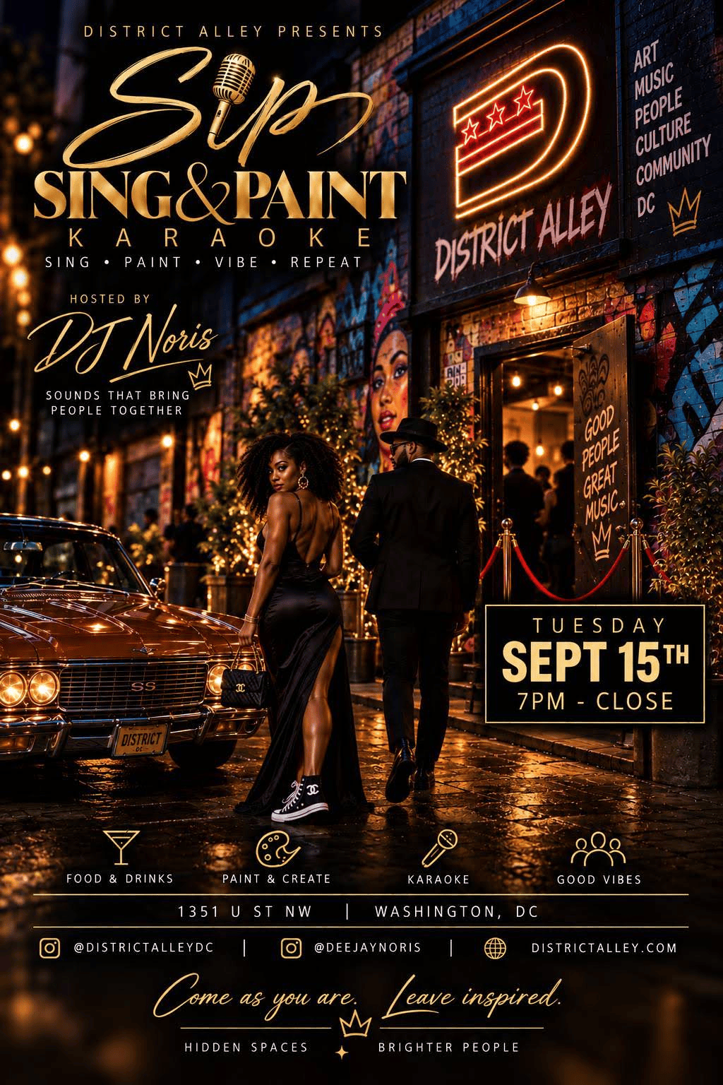 Sip, Sing, & Paint Karaoke with DJ Noris