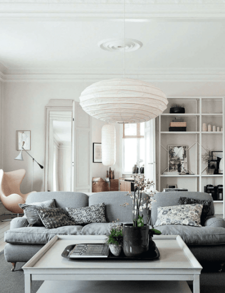 Calm white home - va Coco Lapine blog