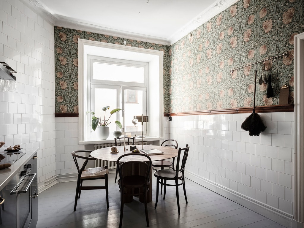 19 kitchen wallpaper ideas for modern interiors - COCO LAPINE ...