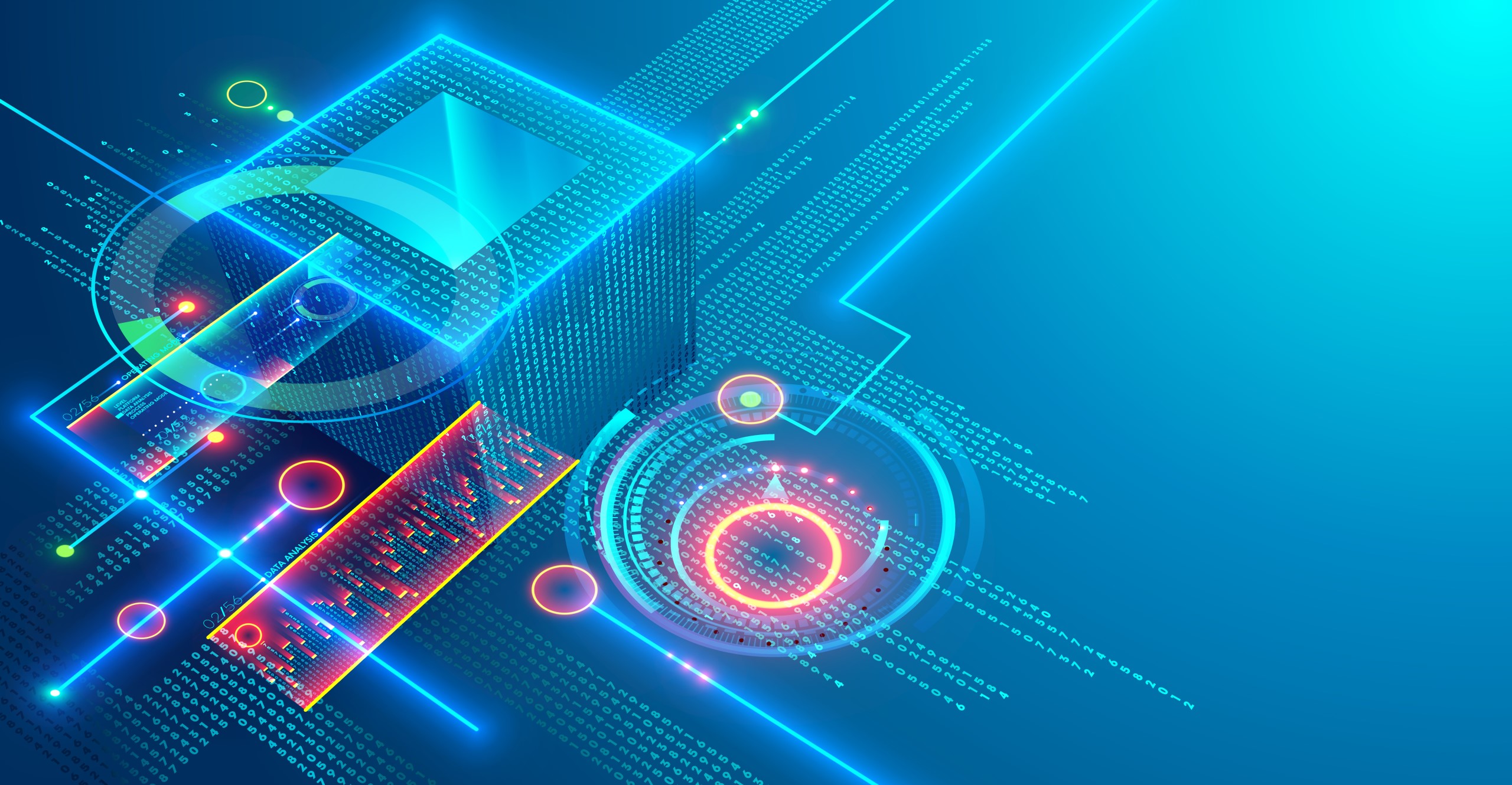 Abstract representation of data and code