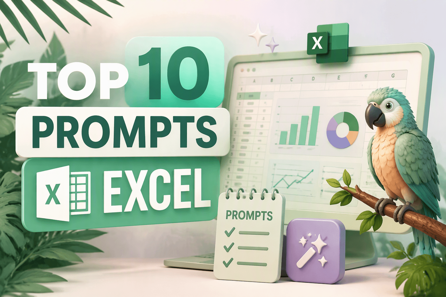 10 prompts Excel