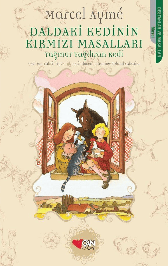 DALDAKİ KEDİNİN KIRMIZI MASALLARI- MARCEL YME-CAN ÇOCUK YAYINLARI