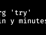Try Ripgrep In Y Minutes
