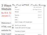 3 Ways To Get Html Code From Websites