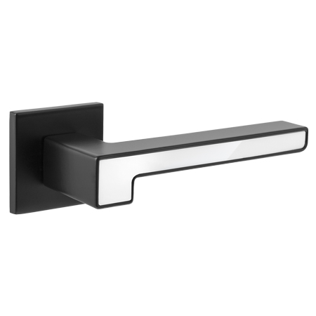 Ручка дверная Slim H-30120-A-BLM/W