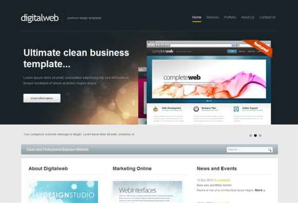 25-de-teme-XHTML-CSS-gratuite-DigitalWeb
