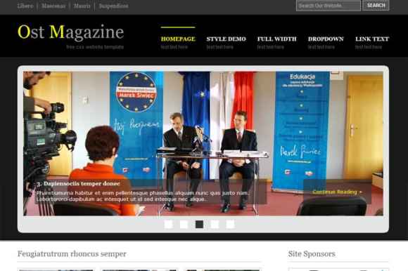 25-de-teme-XHTML-CSS-gratuite-OstMagazine