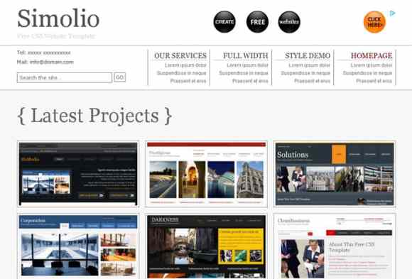 25-de-teme-XHTML-CSS-gratuite-Simolio