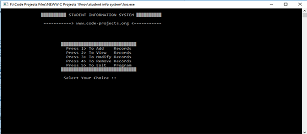 Student Management System In C With Source Code Source Code Projects If you want more latest CC projects.