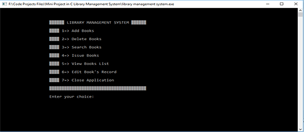 Library Management System Project In C Aticleworld 