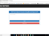 Text To Speech Converter Using Php With Source Code Source Code