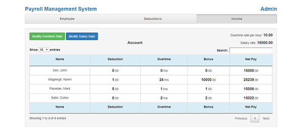 Payroll Management System In Php With Source Code Source Code Projects Logiciel Rapide Facile et EfficaceCommencez.