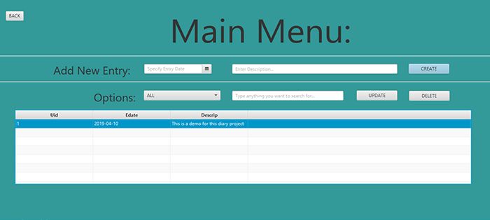 E Diary Application In Java With Source Code Source Code Projects - Premium Landscape Photo Gallery - High Resolution