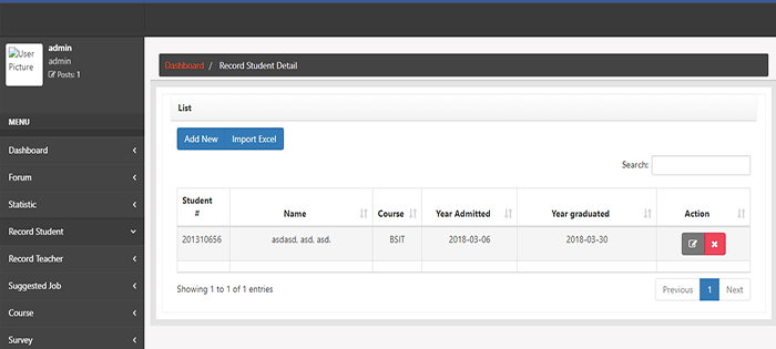 Online College Alumni Tracker Source Code Student Projects Live - Best Gradient Images in Mobile