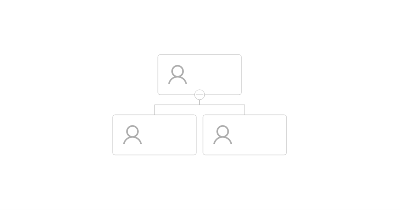 Orientation Bottom Orgchart Js - High Quality Mountain Pattern - Mobile